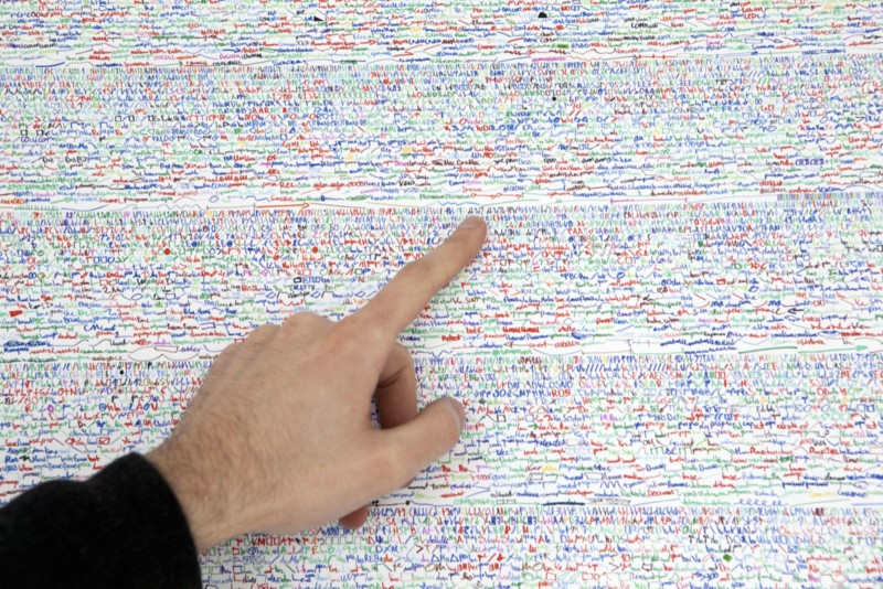 La collection de fragments trié par taille. Free-idea - g.u.i.