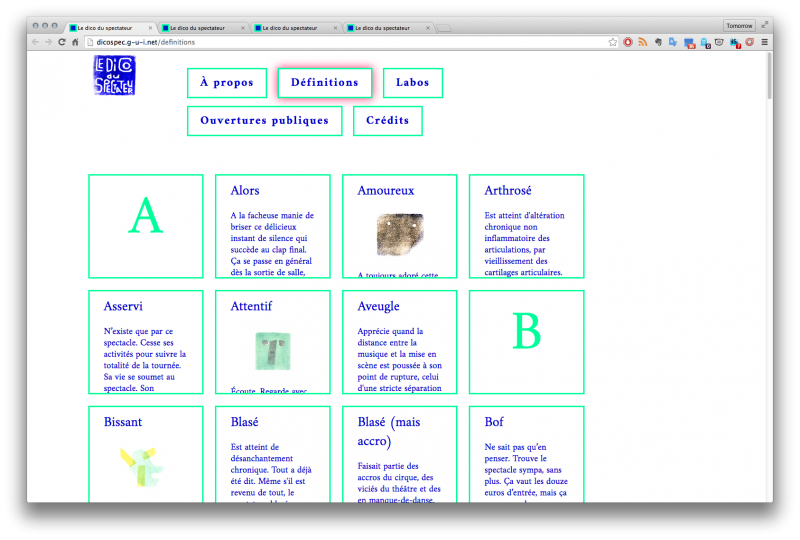  Le Dico du Spectateur - g.u.i.