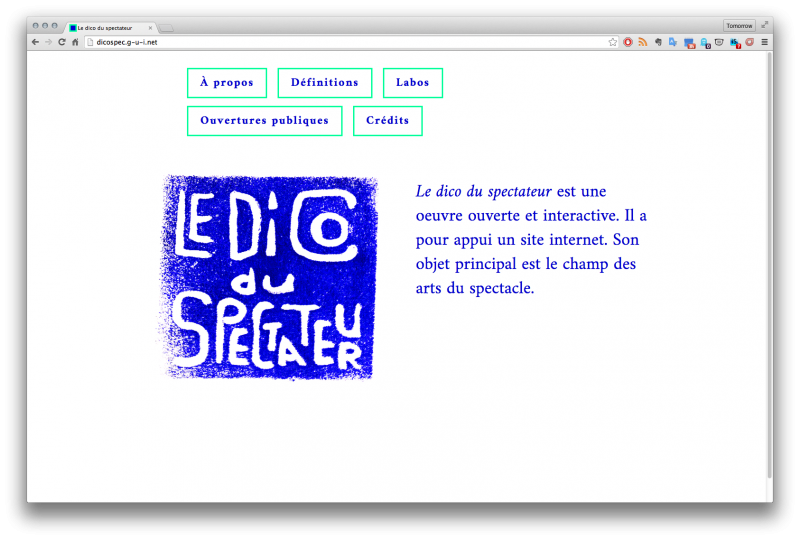  Le Dico du Spectateur - g.u.i.