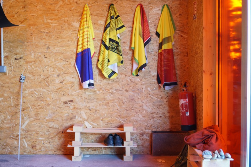 Vestiaire d'accueil, 2022 ©Alex Flores Les Formes du Repos / Shapes of Rest / Die Gestalt der Ruhe - g.u.i.