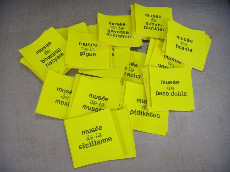 Les musées de toutes les danses - g.u.i.