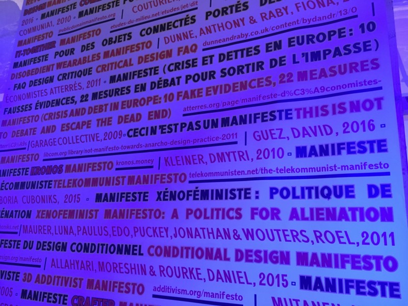 L'envers du décors, les manifestes. Panorama des mutations du travail - g.u.i.