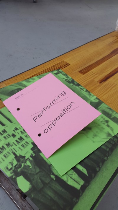 Performing Opposition
