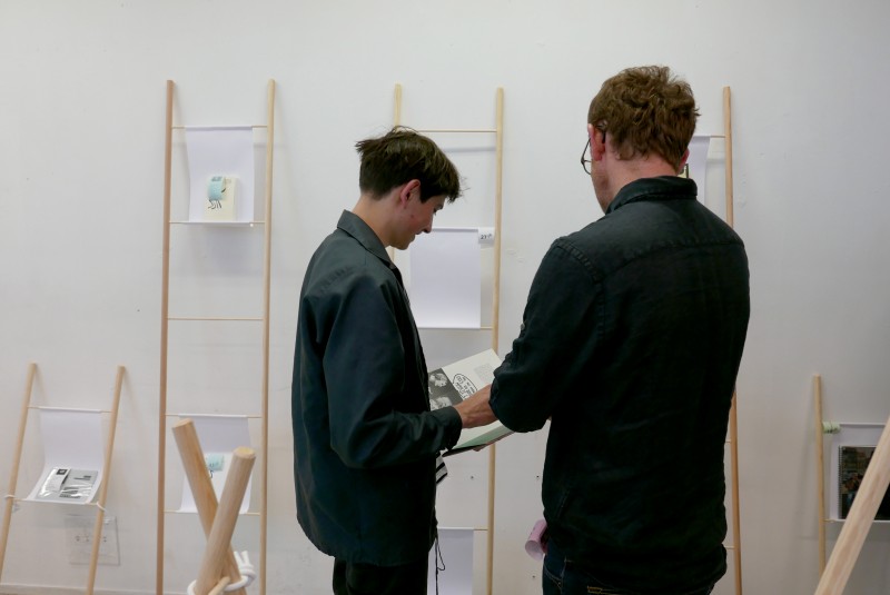 Quiproquo#2 à la Hear, Strasbourg, dans le cadre de la Biennale de l'Édition, mars 2017. Quiproquo - g.u.i.