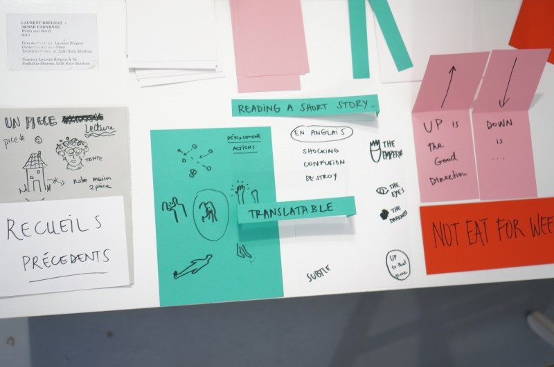Des techniques de documentation se mettent en place durant les ateliers. Un panorama direct et diffus - g.u.i.